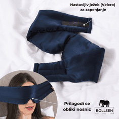BOLLSEN Spalna maska Deep Sleep Mask, roza