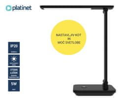 Platinet PDL6731 brezžična namizna LED svetilka
