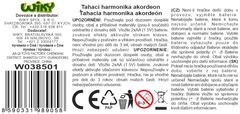 Akordeon harmonika 14x6x23 cm