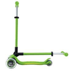 Globber Scooter Otroški tricikel Plus - Primo zložljiv Plus luči V2 Apple Green Svetleča kolesa