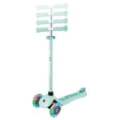 Globber Scooter Otroški tricikel Plus - Primo Plus luči V2 Mint svetleča kolesa