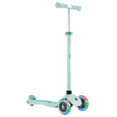Globber Scooter Otroški tricikel Plus - Primo Plus luči V2 Mint svetleča kolesa
