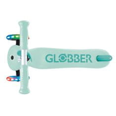 Globber Scooter Otroški tricikel Plus - Primo Plus luči V2 Mint svetleča kolesa