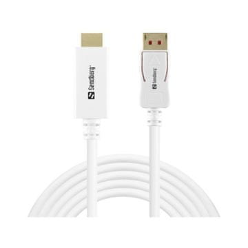 Sandberg DisplayPort 1.4-HDMI 4k@60Hz 2m povezovalni kabel