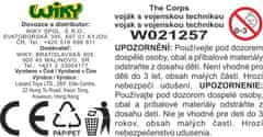 The Corps Korpus! Vojak z vojaško opremo 14 cm