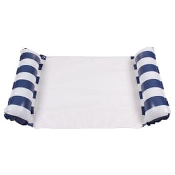 Merco Napihljiv ležalnik Float Stripe mornariški paket 1 kos