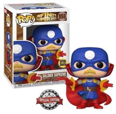 Funko POP Marvel: Infinity Warps - Soldier Supreme (ekskluzivna posebna izdaja GITD)
