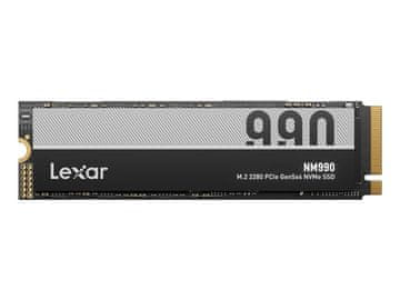 Lexar NM990 SSD disk, 1TB, M.2 2280, PCIe Gen5x4 NVMe (LNM990X001T-RNNNG)