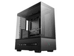 DEEPCOOL CH690 Digital računalniško ohišje, ATX, Midi-Tower, LCD, kaljeno steklo, belo (R-CH690-BKNNA0D-G-1)