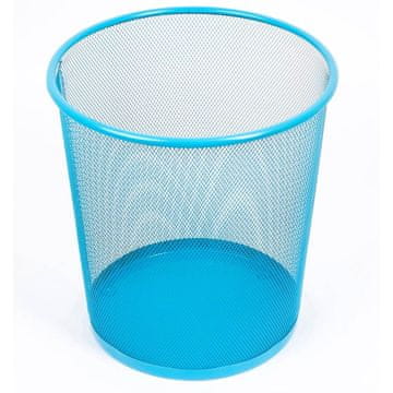 Leviatan Koš za smeti kovinski 12l levia svetlo moder 009991