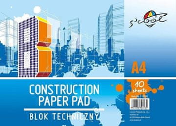 Leviatan Risalni blok levia 1/10 a4 160gsm 110245