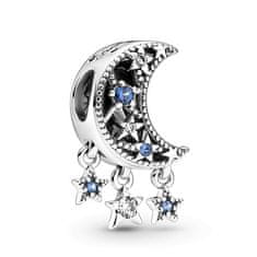 Pandora Čudovita srebrna perla Zvezde in luna 799643C01