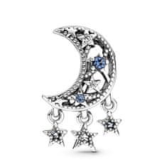 Pandora Čudovita srebrna perla Zvezde in luna 799643C01