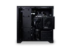 Lian Li O11 Vision Compact računalniško ohišje, ATX, Midi-Tower, steklo, črno (O11VPX)
