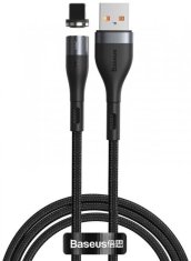 BASEUS Podatkovni kabel CALXC-KG2 Quick Charge 2,4A Lightning 1m - črn