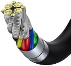BASEUS Podatkovni kabel Catys-B01 Supirior Quick Charge 100W Type C na Type C - črn