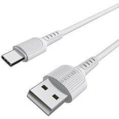 Borofone Podatkovni kabel BX16 Type C na USB 1m 3A bel