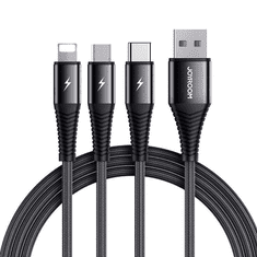 Joyroom S-1230 G4 polnilni kabel 3V1 Lightning / Type C / MicroUSB