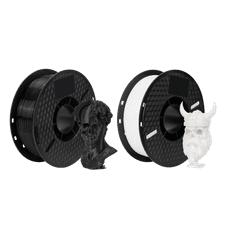 KingRoon 2x Črna in Bela Kingroon HS-PETG Hitro Tiskanje PETG 1,75 mm Filament 2kg