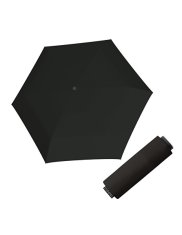 Doppler Zložljivi dežnik Fiber Mini Compact Uni črne barve 710263DSZ