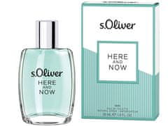 s.Oliver Here And Now For Men - EDT 30 ml