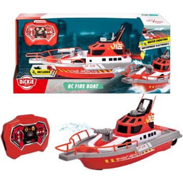 Dickie D 1107000 RC gasilski čoln 37cm