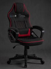 SENSE7 Igralni stol Knight FF, Rdeč