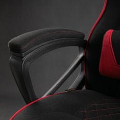 SENSE7 Igralni stol Knight FF, Rdeč