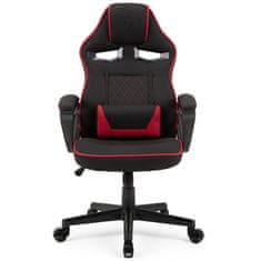SENSE7 Igralni stol Knight FF, Rdeč