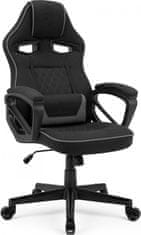 SENSE7 Igralni stol Knight FF, Siva