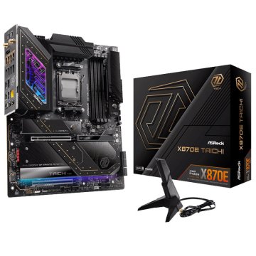 ASRock X870 Taichi osnovna plošča, AM5, DDR5, RGB, gaming, EATX (90-MXBP90-A0UAYZ)