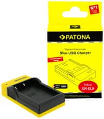 PATONA Photo Nikon EN-EL9 tanek polnilec, USB-C