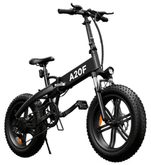 A DECE OASIS A20F+ FatBike električno kolo, črno