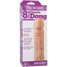 Doc Johnson Dildo s priseskom Doc Johnson, 20 cm, bež