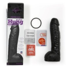 Doc Johnson Dildo s testisi in priseskom Doc Johnson, črn