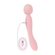 Good Vibes Only Dvostranski masažni vibrator Good Vibes Only - Simi, roza