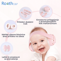 BOLLSEN Rooth C&P Baby – Glušniki za dojenčke, turkizna