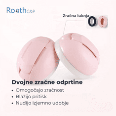 BOLLSEN Rooth C&P Baby – Glušniki za dojenčke, turkizna