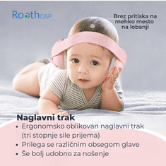 BOLLSEN Rooth C&P Baby – Glušniki za dojenčke, turkizna