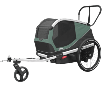 Thule Bexey Hazy kletka za pse, L, zelena