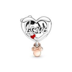 Pandora Igriva perlica Srce z Minnie Mouse Disney 781142C01