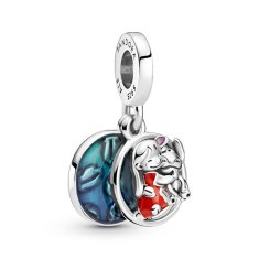 Pandora Srebrni obesek Lilo in Stitch Disney 799383C01