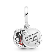 Pandora Srebrni obesek Lilo in Stitch Disney 799383C01