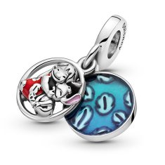 Pandora Srebrni obesek Lilo in Stitch Disney 799383C01