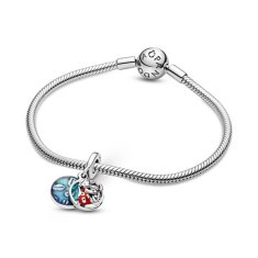 Pandora Srebrni obesek Lilo in Stitch Disney 799383C01