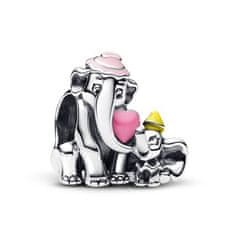Pandora Srebrna perlica Dumbo z mamico Disney 793751C01