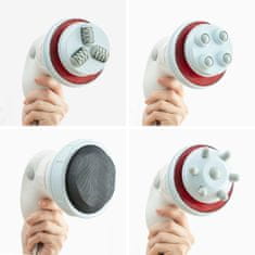 InnovaGoods Vibracijski anticelulitni masažer z infrardečo lučjo 5 v 1 