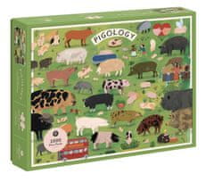 Chronicle Books Puzzle Pigology 1000 kosov