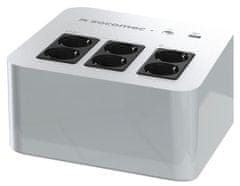 UPS NeTYS PL 800VA, 480W, Off-line, USB, šuko, bel
