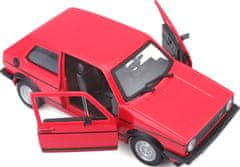 Burago B 1:24 Volkswagen Golf MK1 GTI rdeča 18-21089